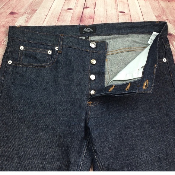 ⭐️A.P.C. Petite Standard Jean Droit Etroit Jean 31 - Picture 8 of 11